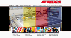 Desktop Screenshot of alfadisegni.com